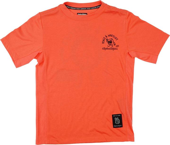 Image du produit Troy Lee Designs Skyline Ride SS Tee, P&W, melon, youth M (M)