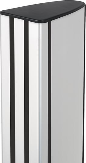 Actual product image b-tech BT8380 - Column - Black - Aluminum - 70 mm - 160 mm - 1800 mm