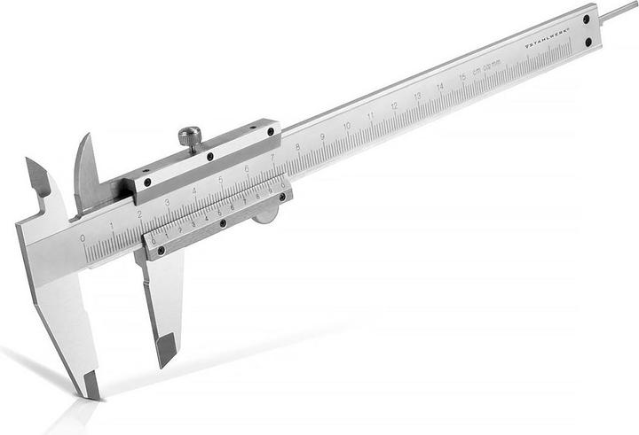 Stahlwerk Caliper 0-150 mm DIN 862 made of hardened carbon steel (15 cm)