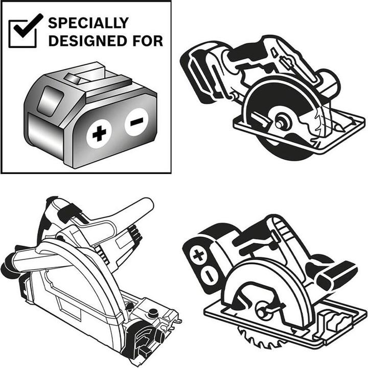Actual product image Bosch Professional Zubehör PRO Wood cordless circular saw blade, 165 x 1.5 x 20 mm