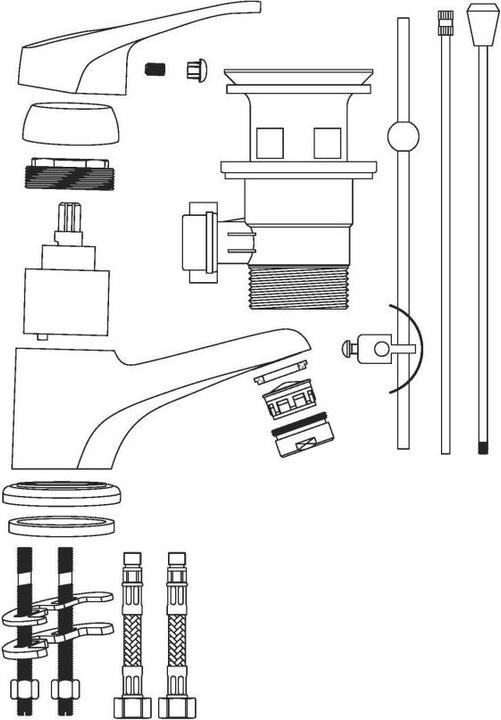 Produktbild Eisl SPEED Waschtischarmatur