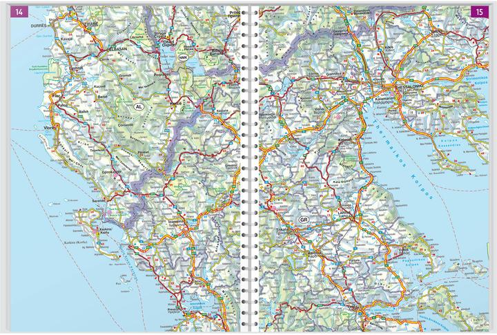 Produktbild Westbalkan, Strassenatlas 1:150.000, freytag & berndt