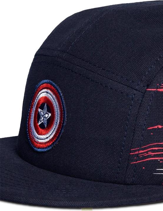 Actual product image Difuzed Captain America - Shield 6 Panel Cap (One size)
