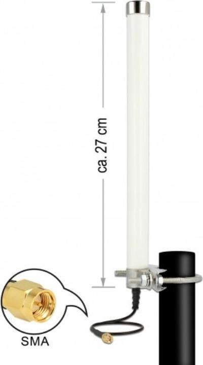 Image du produit Delock Antenne LTE/HSPA/GSM, connecteur SMA (WiFi, Lora, DECT)