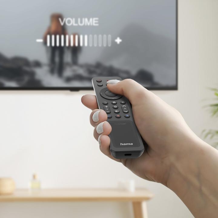 Actual product image Hama Bluetooth®-Fernbedienung für Samsung Smart-TVs, Solar, Multi-View, Apps (Universal remote control, Infrared, Bluetooth)