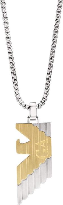 Emporio Armani Eagle Logo Halskette (Edelstahl)