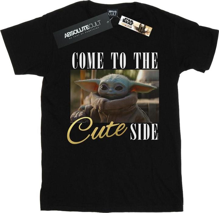 Produktbild Star Wars The Mandalorian Come To The Cute Side TShirt Mädchen (152, 158)