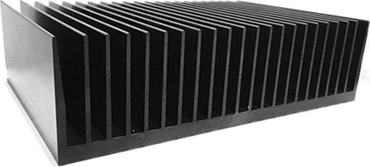 RS PRO Koellichaam voor universeel rechthoekig aluminium 0,07°C/W, 200mm x 300mm x 83mm, PCB mounta