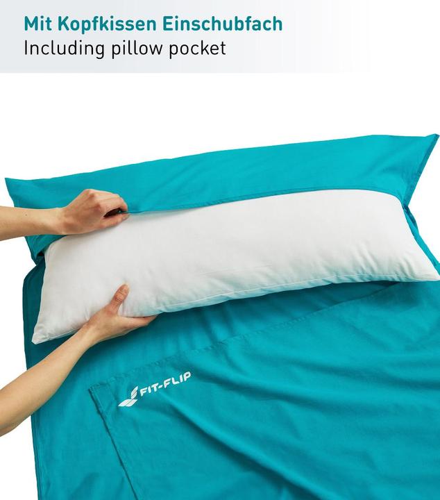 Produktbild Fit-Flip Hüttenschlafsack (220 cm)