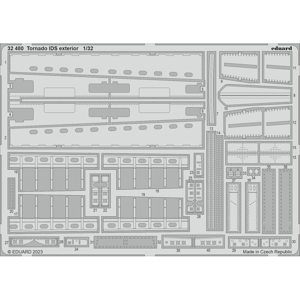 Eduard Tornado IDS exterior for ITALERI