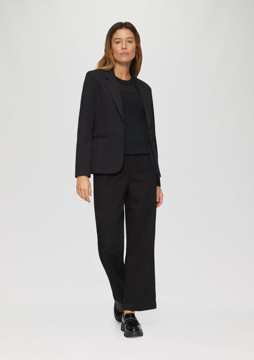 Produktbild s.Oliver Strickpullover Strickpullover mit semitransparenten Details (32)