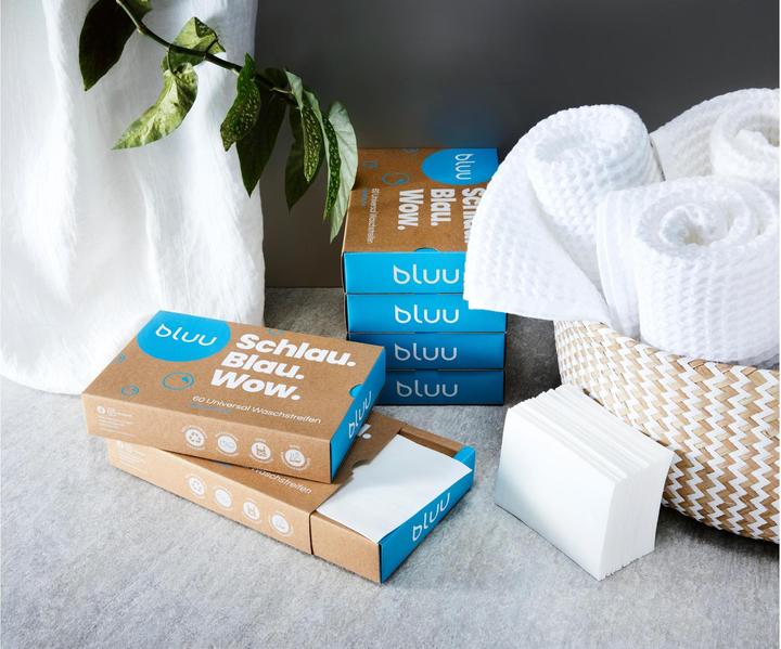 Actual product image bluu Universal washing strips (360 Washing cycles, Sheets)