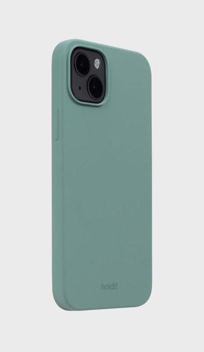 Actual product image Holdit Back Cover Silicone iPhone 14 Plus Green (Apple iPhone 14 Plus)
