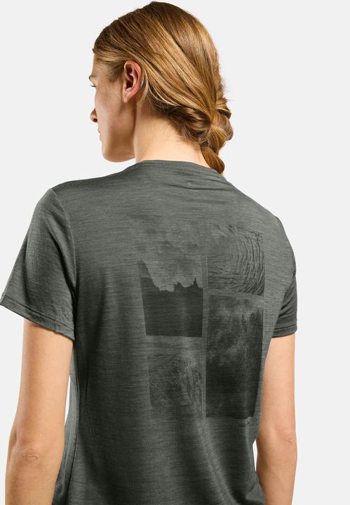 Produktbild Odlo Women's X Pow Merino Tencel T-Shirt Crew Neck S/S (S)