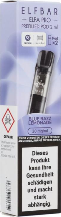 Actual product image Elfbar Elfa Pro (Lemon, Raspberry)