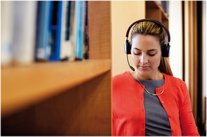Actual product image Jabra Evolve 65 Duo MS (Wireless, USB-A)