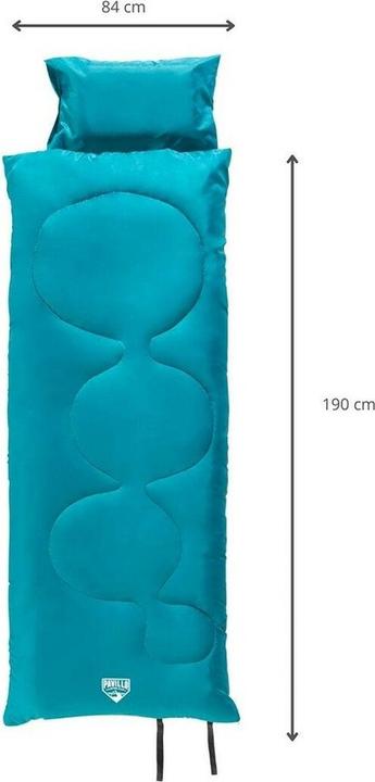 Actual product image Bestway 68100 Sleeping bag Rectangular sleeping bag polyester (190 cm)