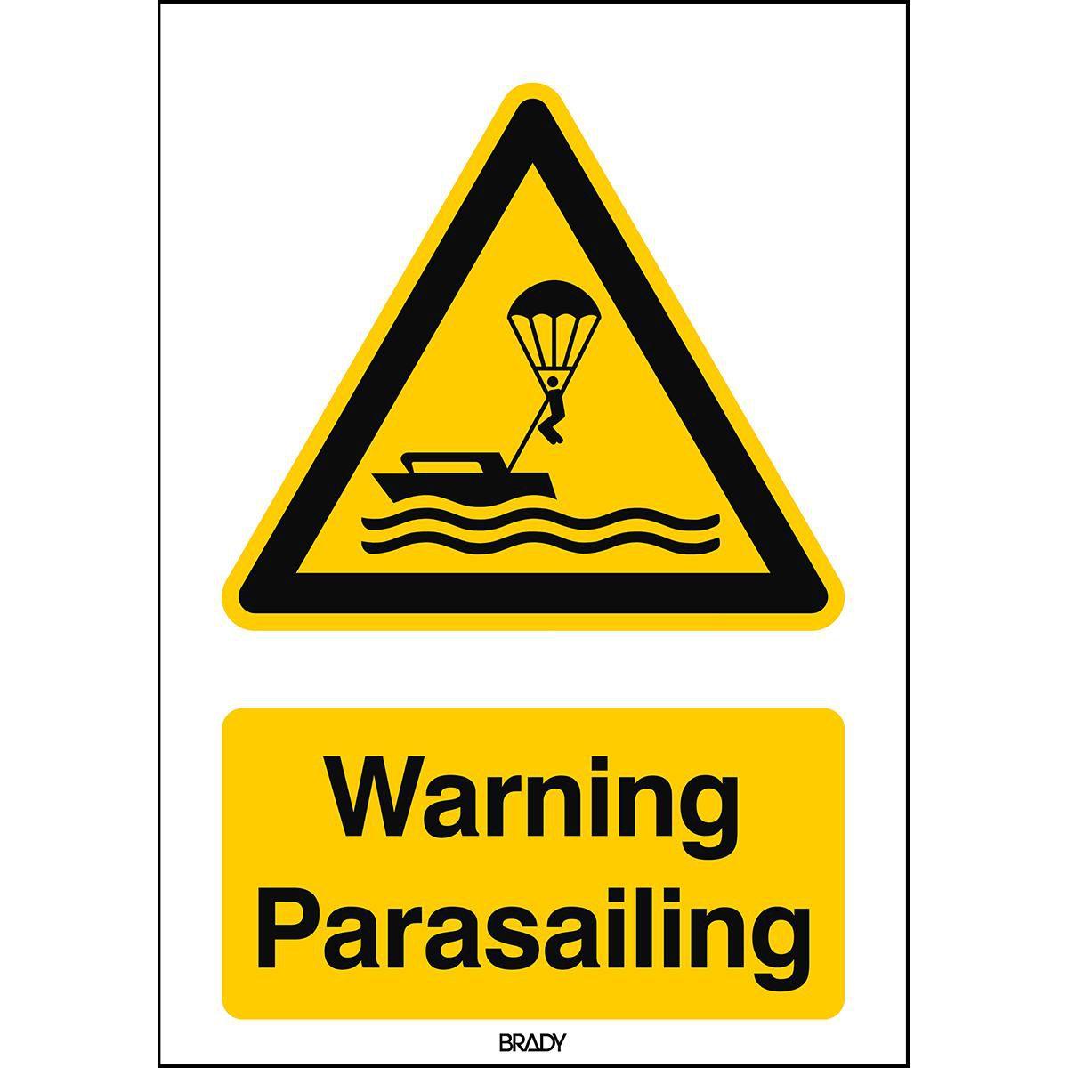 Brady, Sicherheitskennzeichnung, ISO Safety Sign - Warning