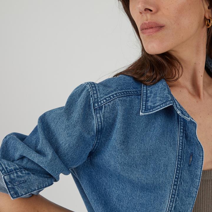 Immagine prodotto La Redoute Collections Giacca in denim con bottoni (XS)