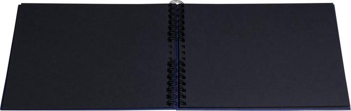 Immagine prodotto Exacompta Fotoalbum mit Spiralbindung, 50 Seiten schwarz, 32x22 cm, Japan (10 x 15 cm)