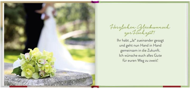 Produktbild Was ich euch wünsche zur Hochzeit (Deutsch, Groh Verlag, 2016)