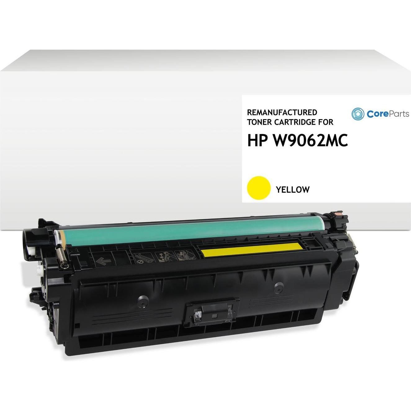 Thumbnail - CoreParts, Toner, Toner Yellow for HP, Pages: (Y)