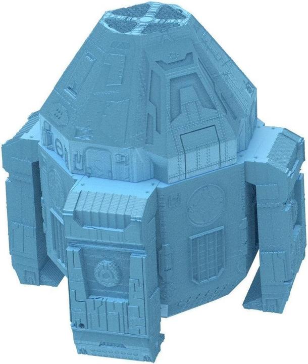 Produktbild Feldherr Fates End Dice Jail Escape Pod himmelblau 3D gedruckt (Kunststoff)