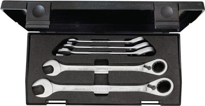Actual product image Gedore Combination ratchet wrench set (18 mm, 19 mm, 9 mm, 8 mm, 10 mm, 14 mm, 11 mm, 12 mm, 17 mm, 15 mm, 13 mm, 16 mm)