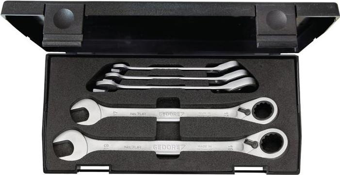 Productafbeelding Gedore Combinatie ratelsleutelset (19 mm, 8 mm, 10 mm, 14 mm, 18 mm, 11 mm, 12 mm, 17 mm, 15 mm, 13 mm, 9 mm, 16 mm)