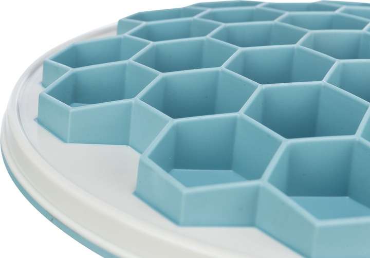 Produktbild Trixie Futtermatte Slow Feeding Hive, Ø 30 cm, Blau
