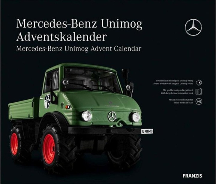 Actual product image Franzis Mercedes-Benz Unimog