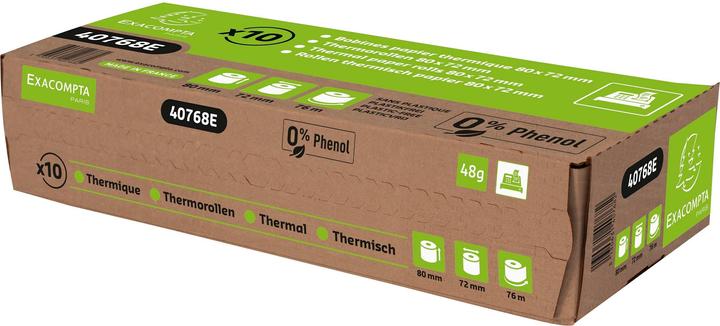 Productafbeelding Exacompta Thermische rol plasticvrij
