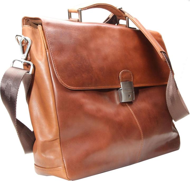 Produktbild Esquire Dallas Aktentasche Leder 40 cm Laptopfach