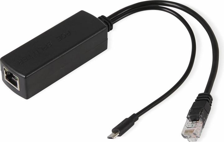 Actual product image Joy-it SBC PoE Power - Fast Ethernet - 10,100 Mbps - 10/100 - IEEE 802.3af - 100