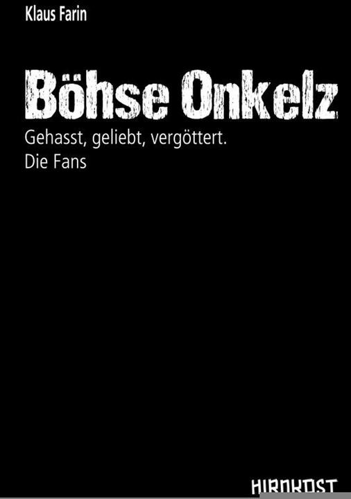Produktbild Böhse Onkelz (Deutsch, Klaus Farin, 2017)