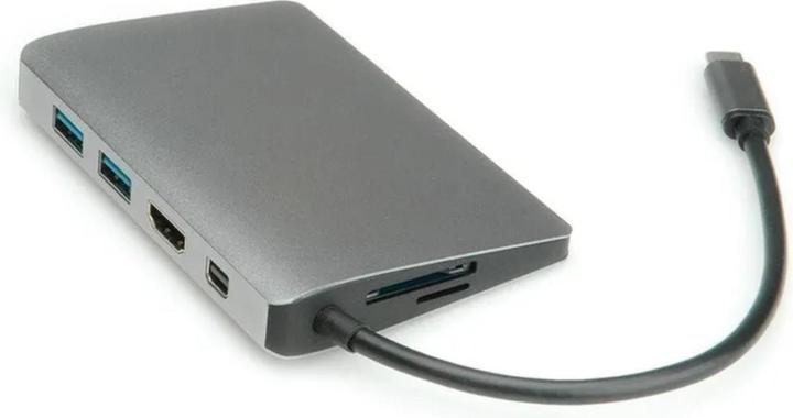 Roline Docking Station USB Typ C - HDMI 4K (USB-A, 5 Ports)