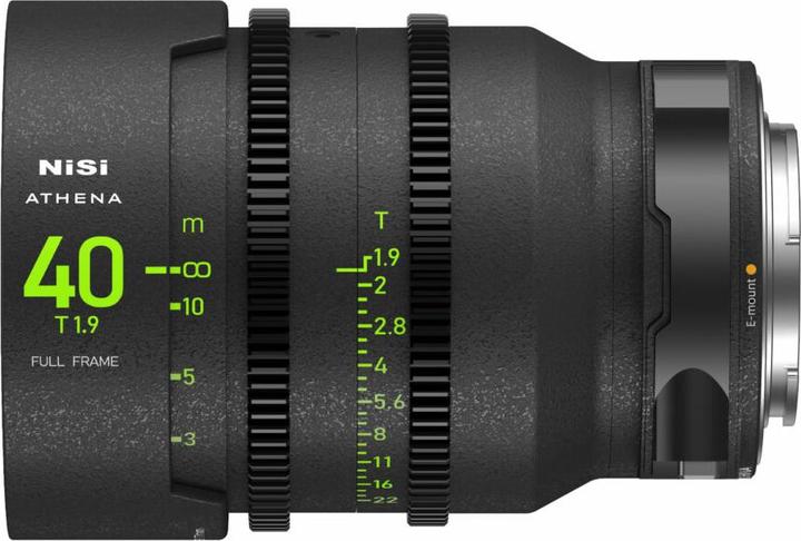 Image du produit Nisi 40mm ATHENA PRIME Full Frame Cinema Lens T1.9 (E Mount) (Plein format)