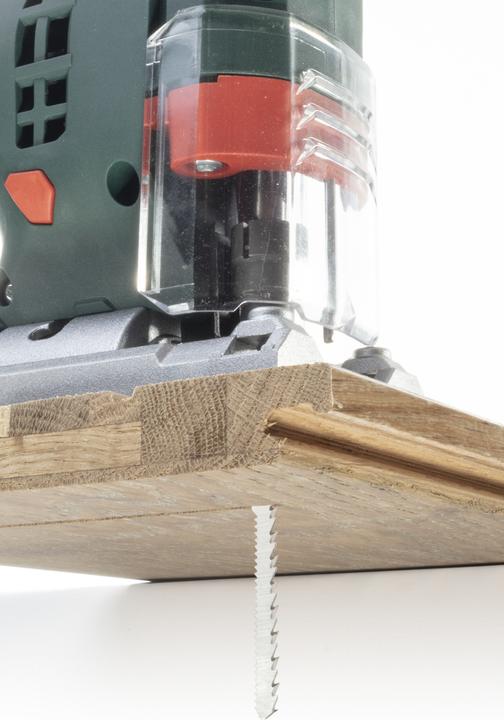 Produktbild wolfcraft 2 Stichsägeblätter HCS L=100mm T-Schaft