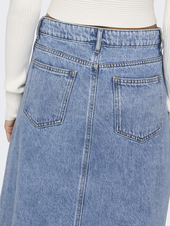 Actual product image Only Mid waist long skirt denim skirt (XS)