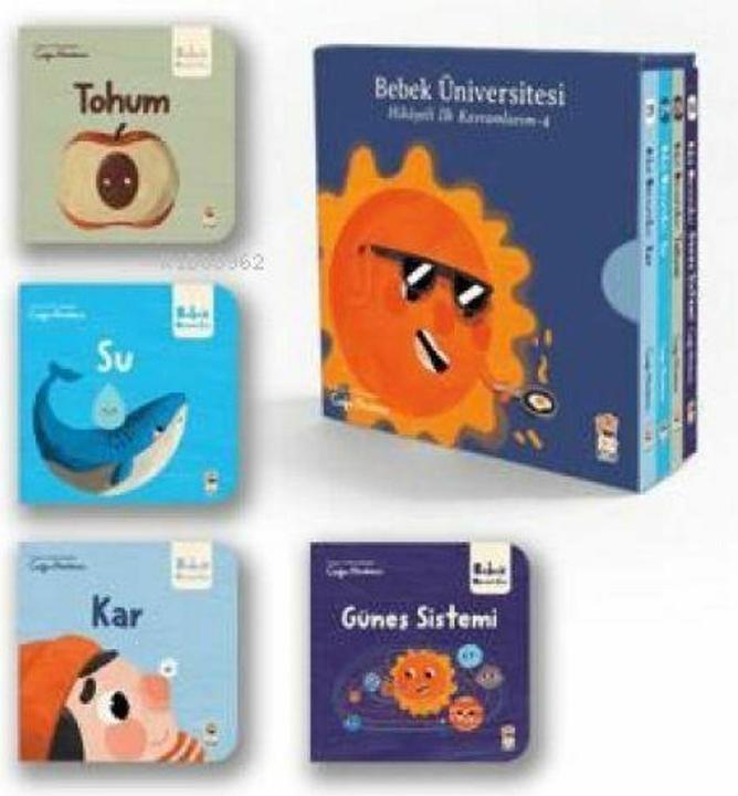 Produktbild Bebek Üniversitesi - Hikayeli Ilk Kavramlarim 4 (Türkisch, Cagri Odabasi, 2024)