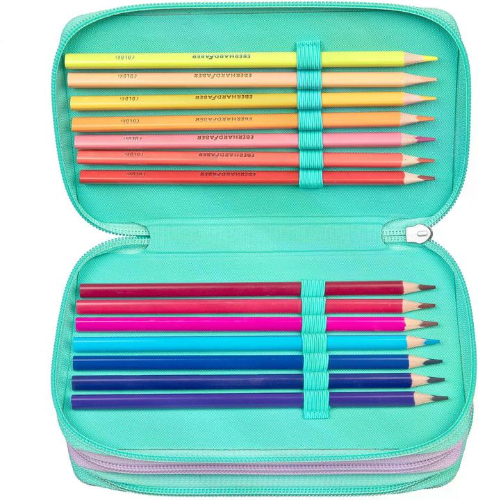 Actual product image Scooli Etui Trippledecker Schmetterling