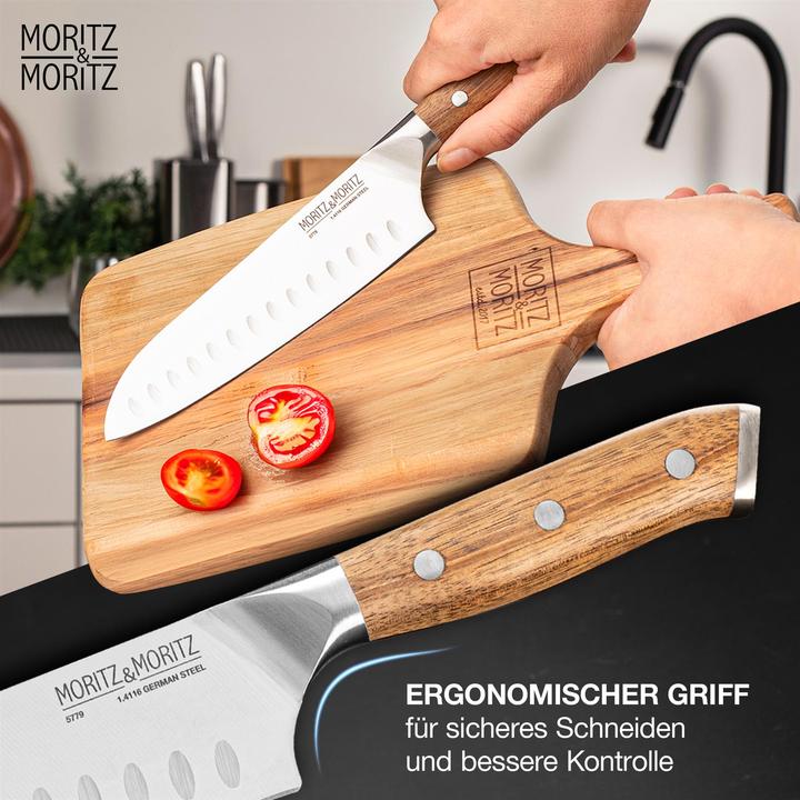 Actual product image Moritz & Moritz Santoku knife (18 cm)