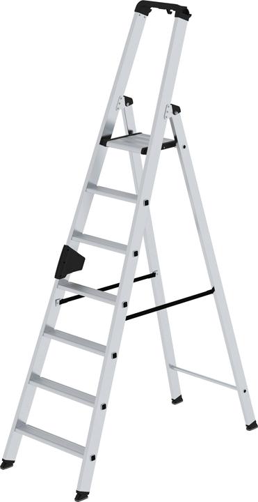 Actual product image Munk Stepladder with steps, single-sided access 7 steps (Stepladder)