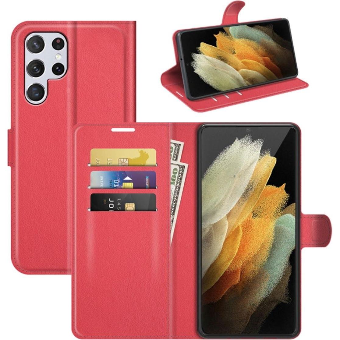 König Design Hülle Handy Schutz für Samsung Galaxy S22 Ultra 5G Case Cover Tasche Etuis Neu (Samsung Galaxy S22 Ultra), ...