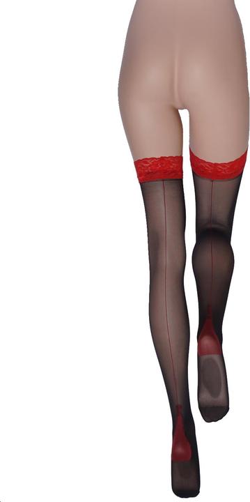 Actual product image Levee Colour 601 black-red, size 35-37 (20 DEN, 35 - 37)