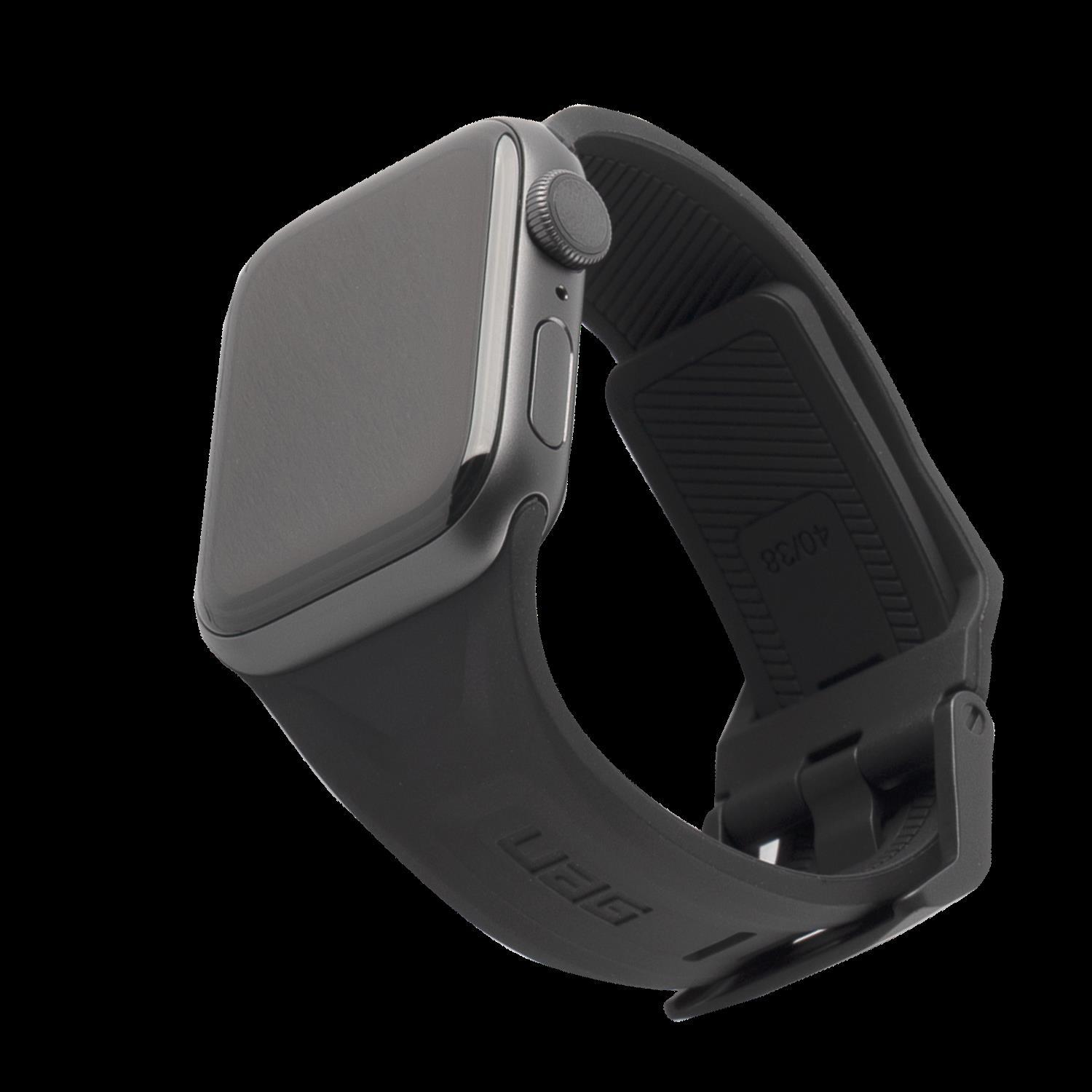 Thumbnail - UAG Scout Strap (44 mm, Silikon), Uhrenarmband, Schwarz