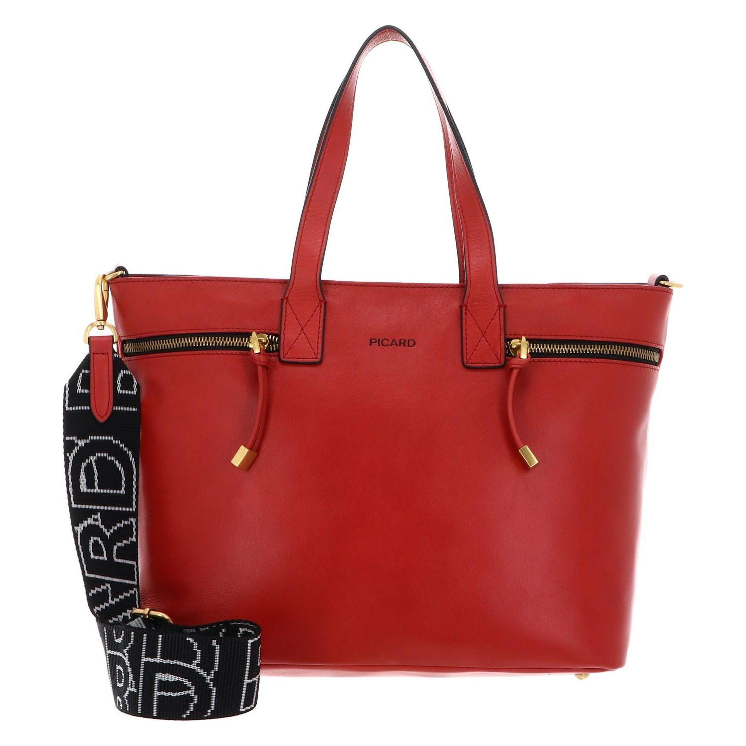 Picard, Damen, Tasche, Soulmate City Shopper, Rot