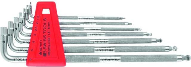 Actual product image PB Swiss Tools Hexagonal offset screwdriver set, long with knurling (hexagon)