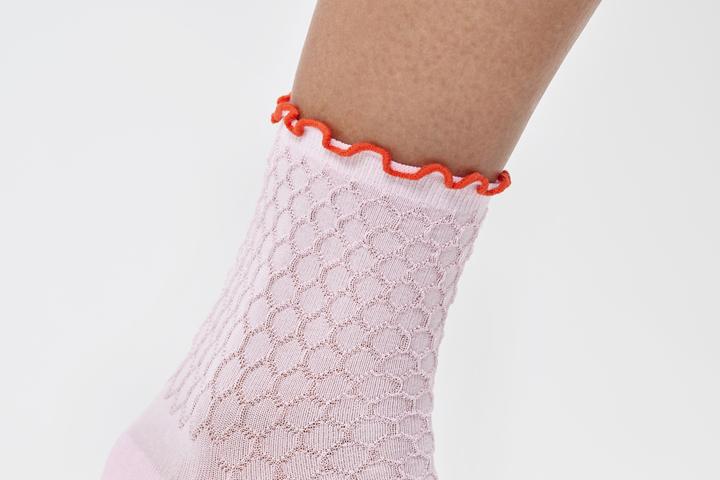 Actual product image Happy Socks Structure Slinky 1/4 Crew Sock (Single pack, 36 - 40)