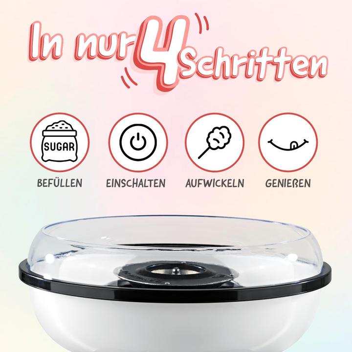 Produktbild Gourmetmaxx Zuckerwattemaschine Mint
